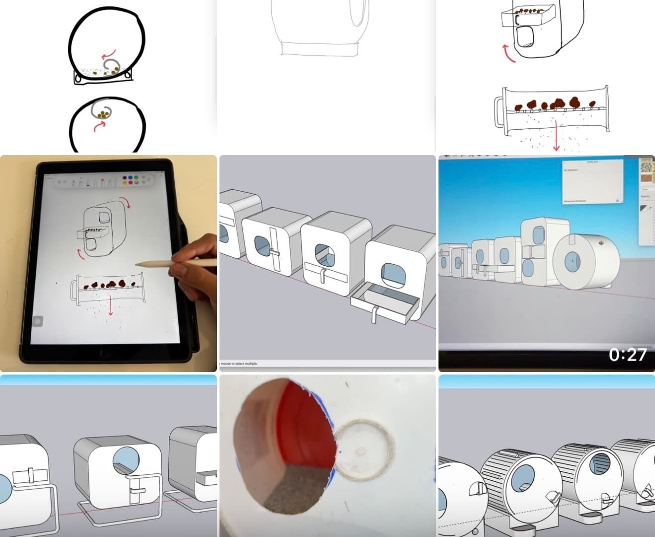 Failed prototypes